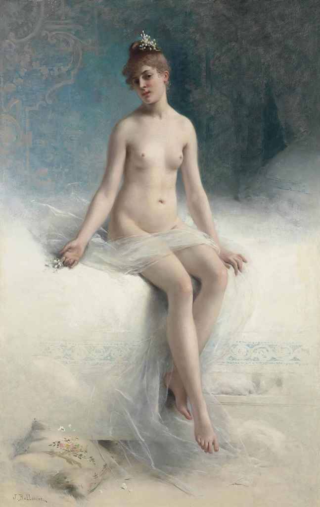 wonderingaesthetic:  Fragility by Jules Frederic Ballavoine (1855-1901) 