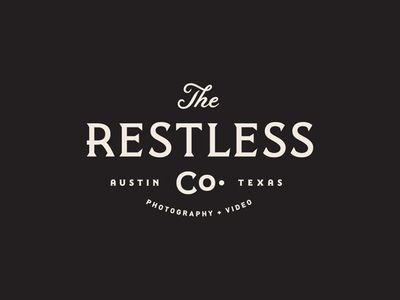 The Restless Company Logo Design by Steve Wolf - Photography...