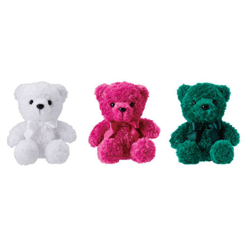 Rainbow Color Plush Bear. Changing-clothes Set. Now on Sale!!