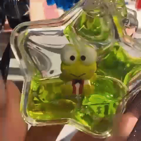 Liquid Sanrio Keychains ✨ | Source 