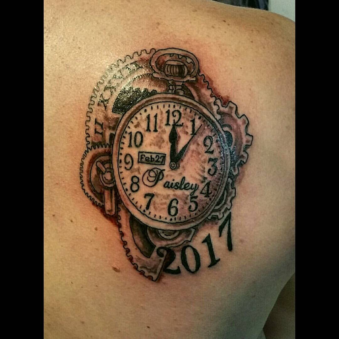 Clock gears tattoo  rTattooDesigns