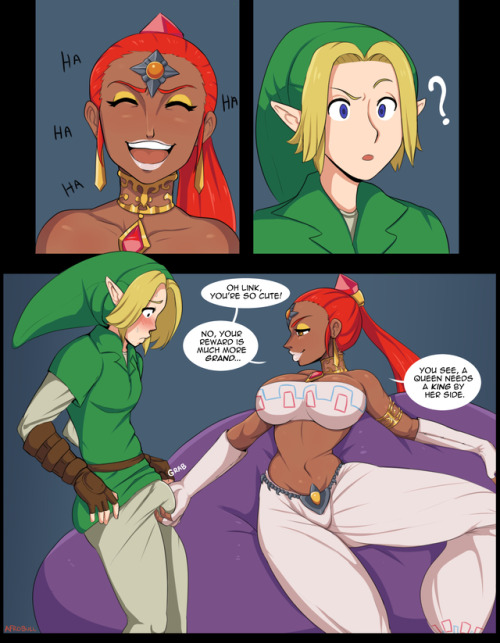 some-horny-guy: GERUDO by Afrobull Part 1 