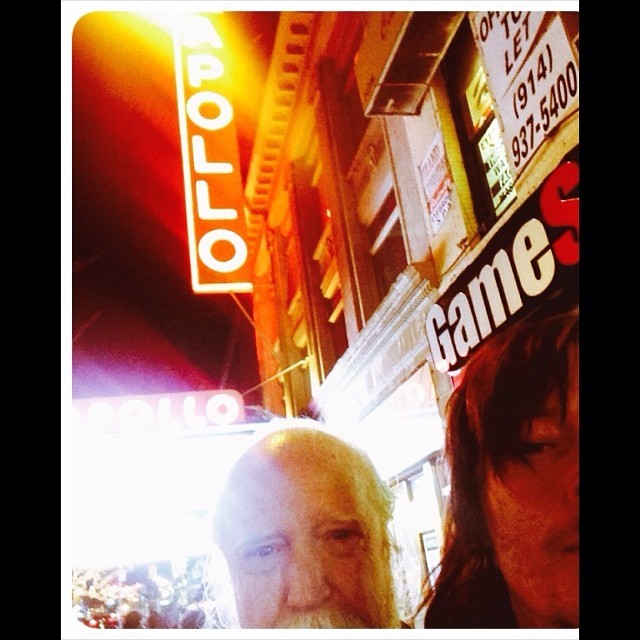 bigbaldhead:  Apollo theater harlem. Heading in to Lou reed’s memorial.