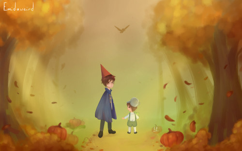 “Ain’t that just the way…”Happy Halloween folks!Here’s a portrait of Wirt and Greg walking th