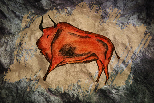 Cave Art Digital Originals, Soft Pastel, Pencil and Photo Edits, 3.6.15.