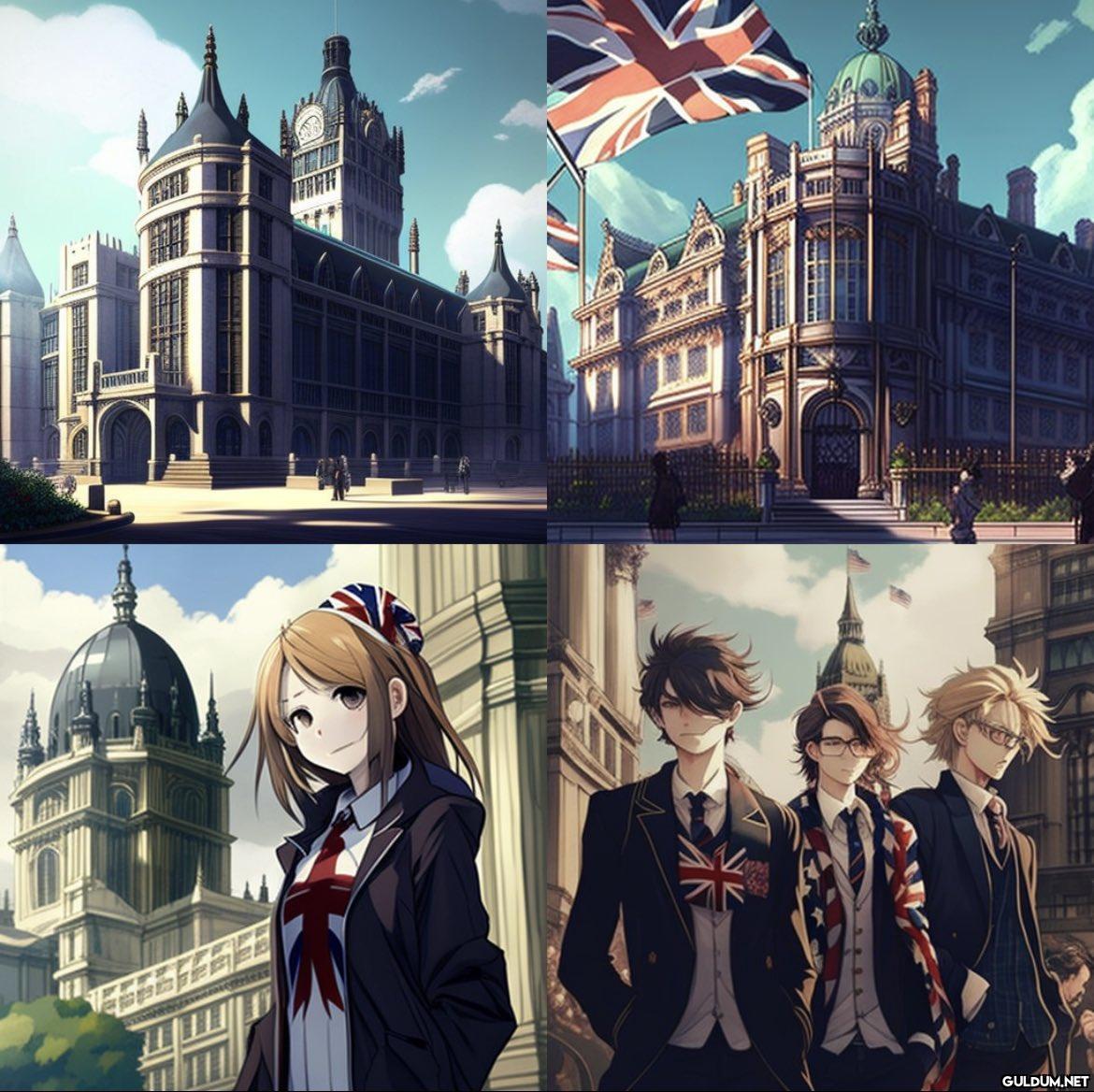 An anime about the UK...