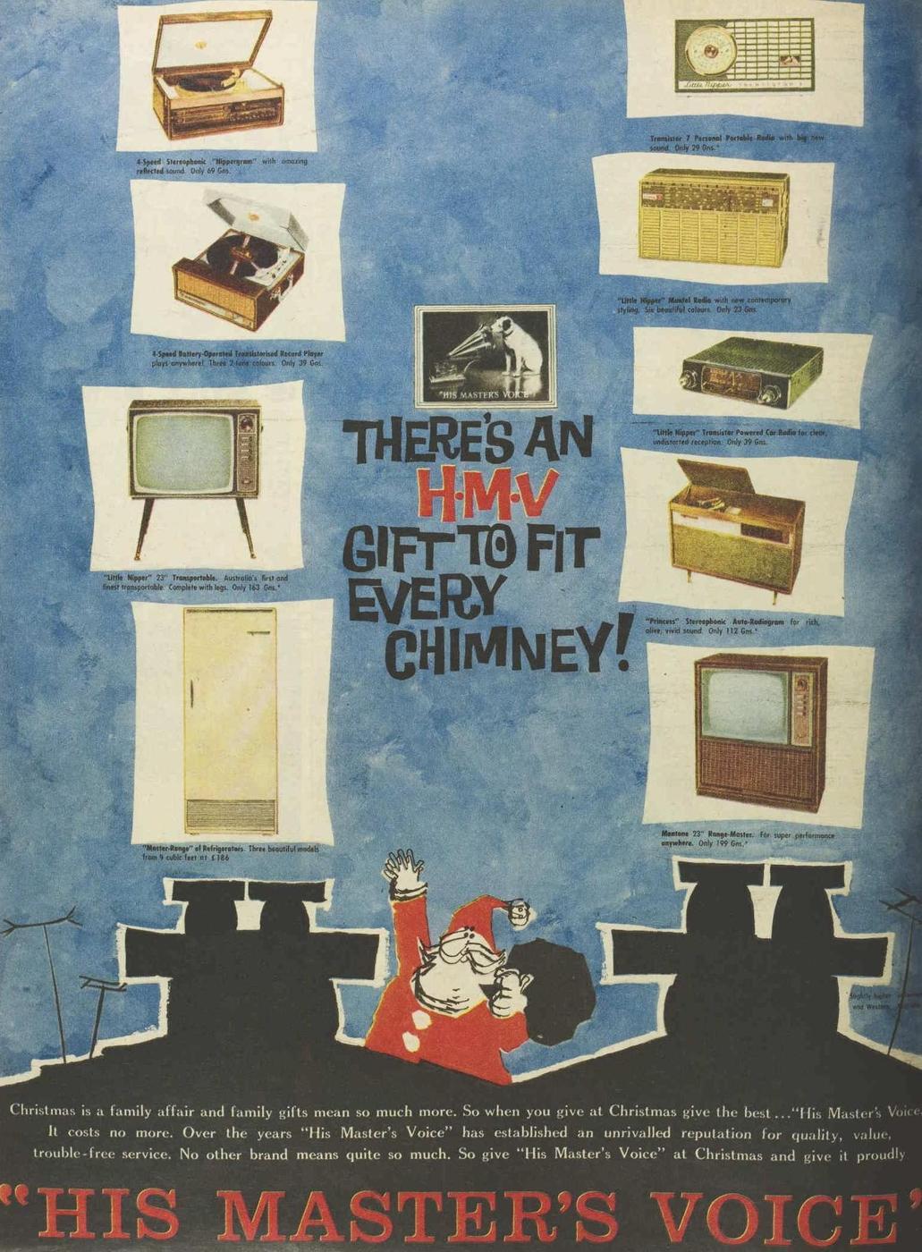 mid-centurylove:  Family gifts for 1960….back in the day when everyone would get