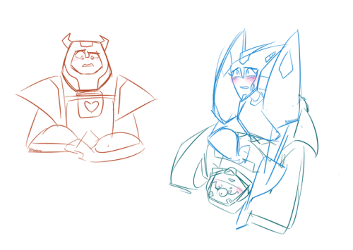 kitkaters:Intel bots lineup (they’re all fuckin adorable?) with added shockblurr + cliffjumper awk