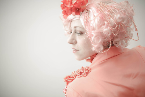 vastderp: jumpingjacktrash: rainbowbarnacle: ceruleancynic: Effie Trinket at Katsucon, all photos by