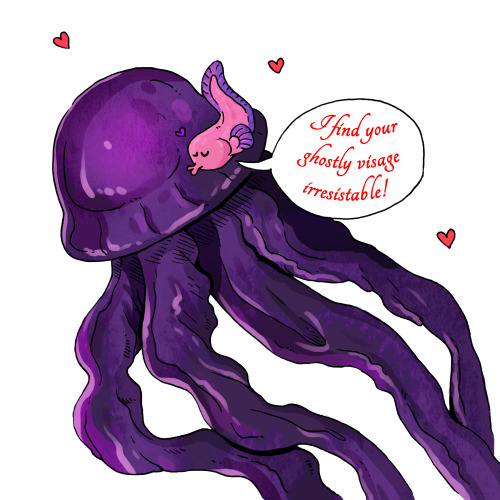 Deep Sea Valentines: Stygiomedusa and Thalassobathia pelagicaThough Stygiomedusa is huge and terrify