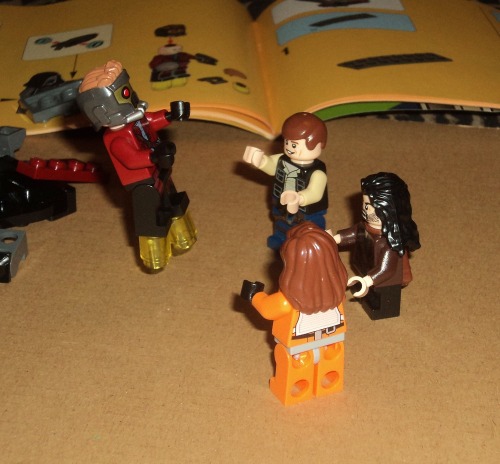 Everyone was suitably impressed by the rocket boots.