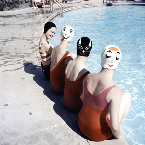 furtho:  Swimming caps, 1959 (via here)