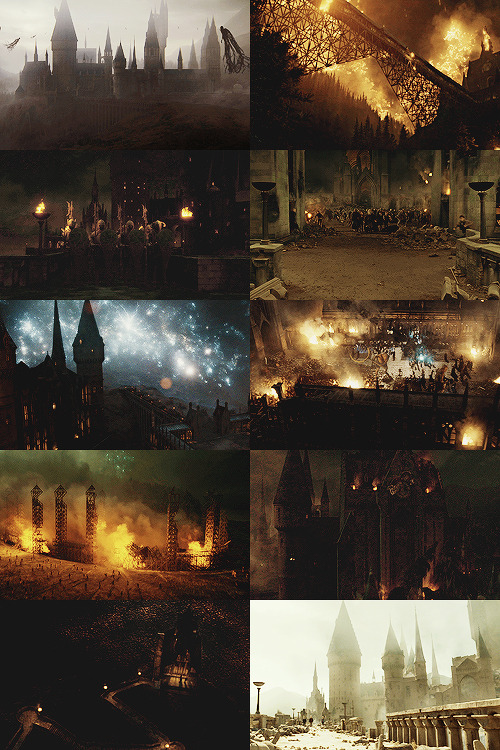 loiskane:  Hogwarts picspam per movie: Harry Potter and the Deathly Hallows Part 2 