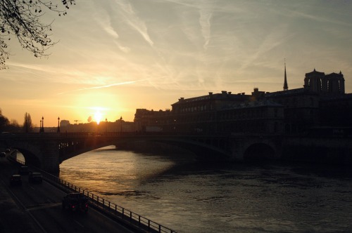 tramonto parigi