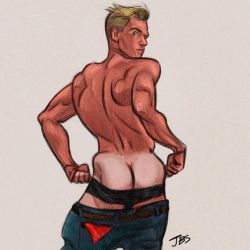 jasonshorrillustration:  Full version of piece from a few months back. #beefcake #butt #illustration #gay #muscle https://www.instagram.com/p/B19c4LqAALs/?igshid=1ajbzdas4k3c7