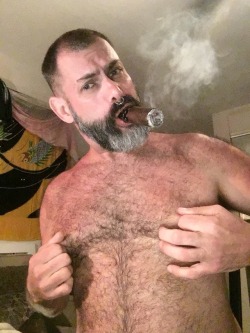 Muscles, Cigars, And Leather