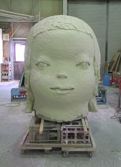 crispycrunchlunchpunch:  Yoshitomo Nara in his Studio from W Magazine 