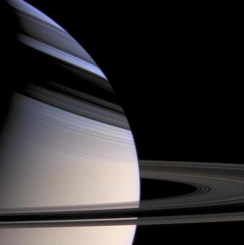 wonders-of-the-cosmos:Saturn and its moonsImage credit: NASA/JPL-Caltech