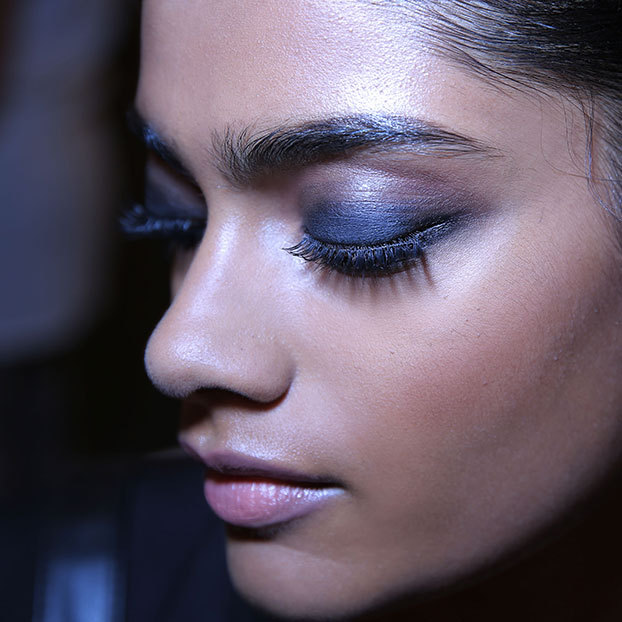 maccosmetics:  Backstage at Anju Modi, India Couture Week 
