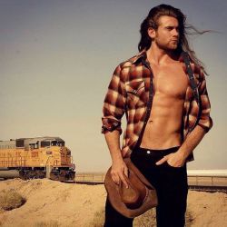 #Brockohurn #Longhair Men #Mountain Men #Mountain Man #Cowboy #Cowboys #Moderndayman