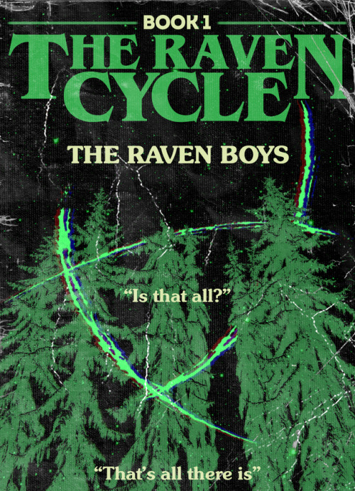 kerahs:alternate covers: The Raven Cycle, insp.