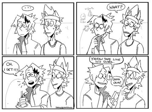 doodledrawsthings:  My friend told me a joke once that involved tape