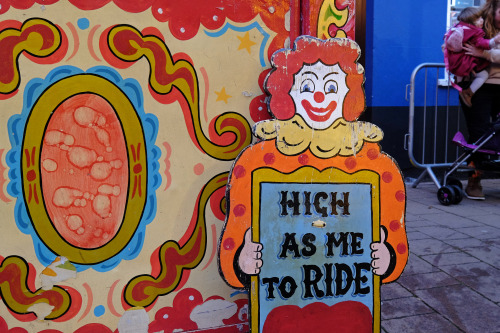 scavengedluxury:High as me to ride. Loughborough Fair, November 2019.