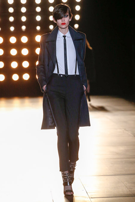 Saint Laurent by Hedi Slimane F/W 2015.