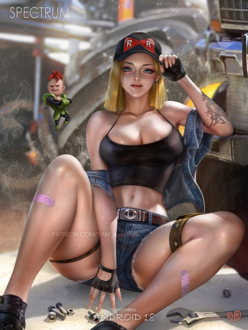 xsirboss:   android18 in dragonball YAMhttps://www.pixiv.net/artworks/86023069