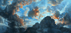 knightofleo:    Stray Childsky, clouds 