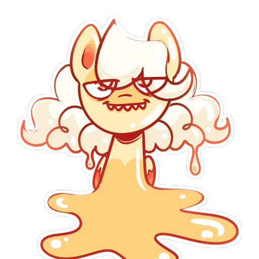 eggmilky:She is so cute 🥺I am going to be SO disappointed if people draw her as a human and make her white for very obvious reason 