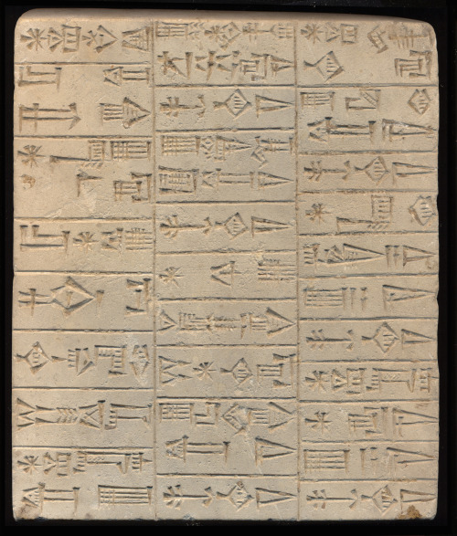 massarrah:Marble Tablet from SumerThis marble tablet from the Sumerian city of Girsu records a royal