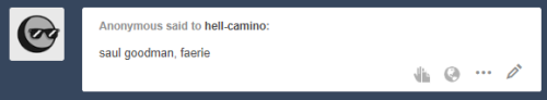 hell-camino: here ya go anon, he’s the same except a pixie. these requests are basically a mod