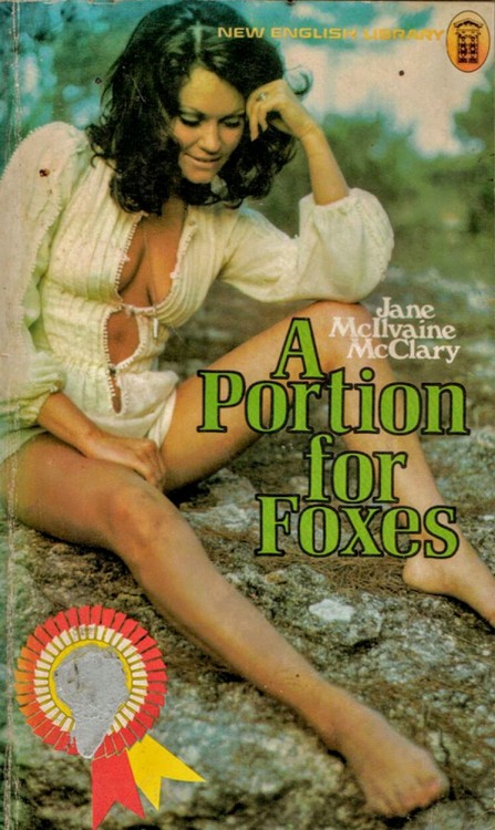 forever70s:A Portion for Foxes by Jane McIlvane McClary (1974) - New English Library