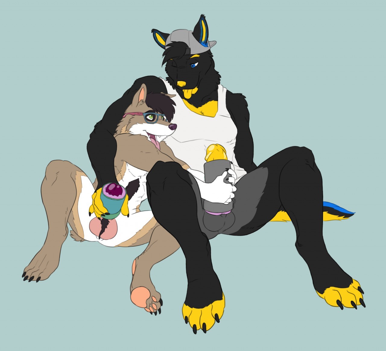 definitelynotayiffblog:  Brojobs, or A Helping Hand [x] [x]  [x]  [x]  [x]  [x] 