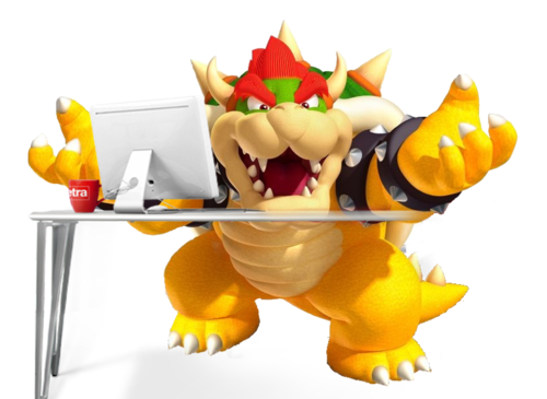 thechildinthecorner:  mcnugget-monarch:  when you accidentally say internet Bowser instead of Browser      