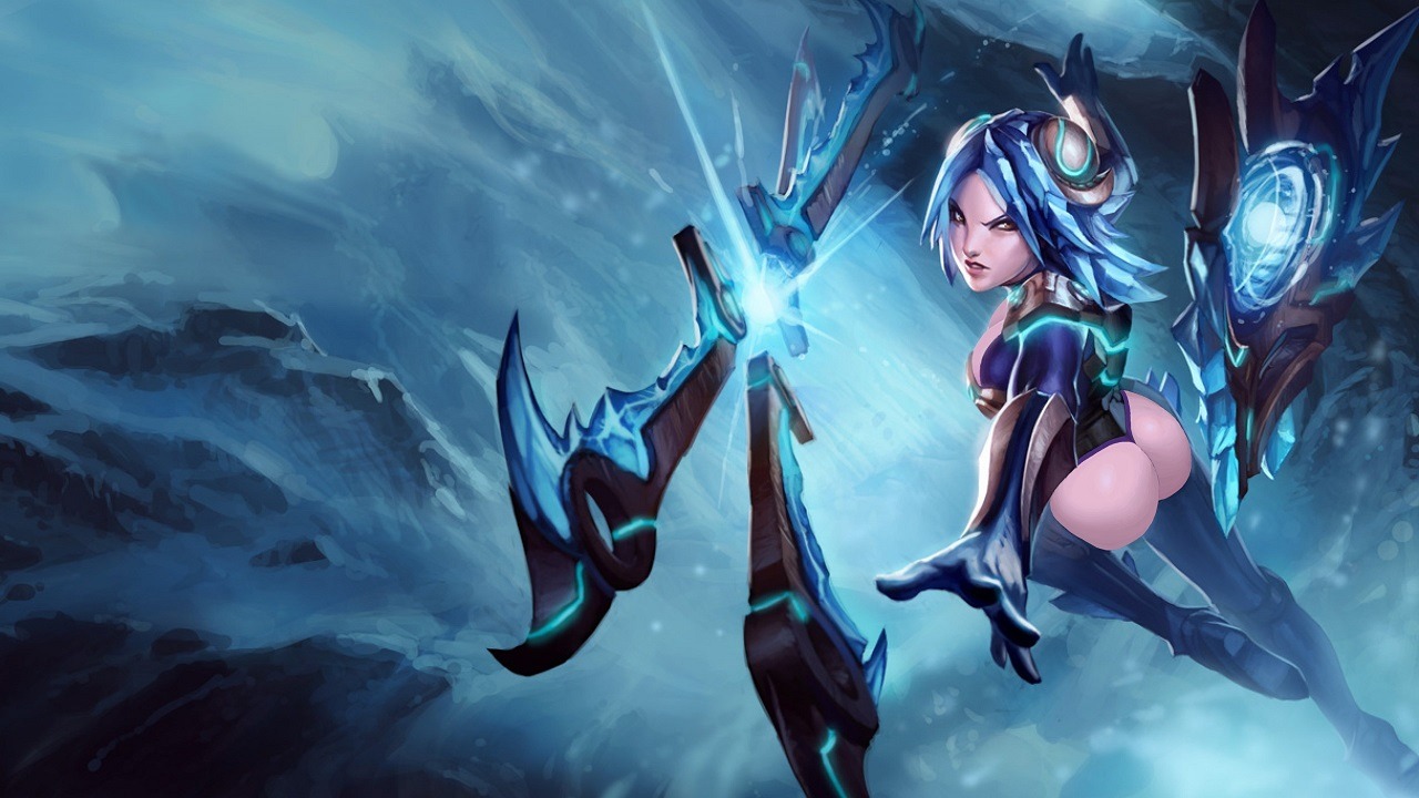 sexybossbabes:  League of Legends GIRLS A-Z #12 Irelia , very powerful in-game 