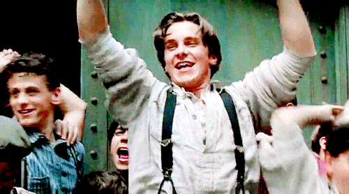 CHRISTIAN BALE & DAVID MOSCOW As Jack Kelly And David Jacobs