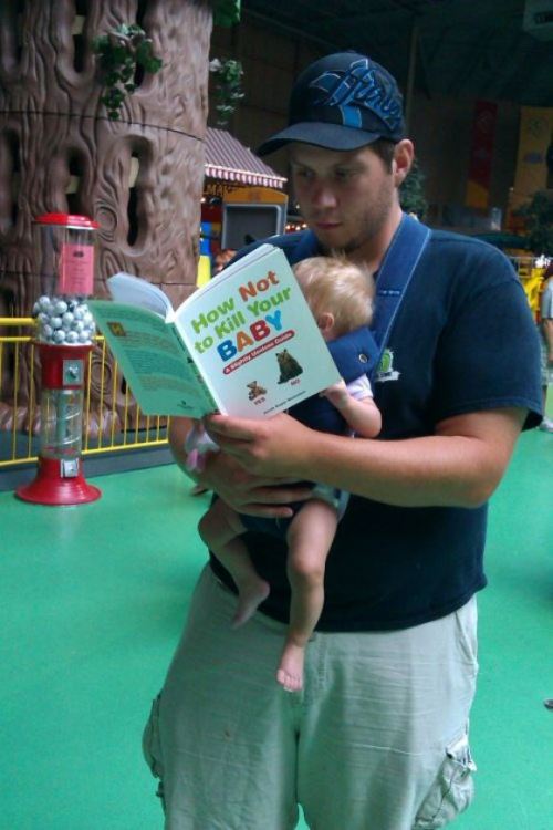 Well…. at least he’s trying to improve himself…