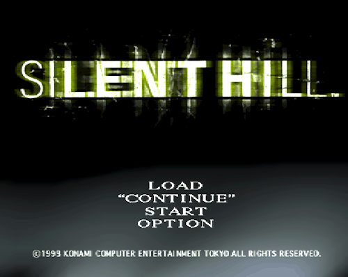 mansionbasement: Silent Hill Japanese ver. (1999 / PlayStation)