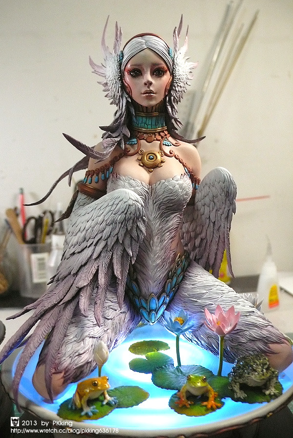 THE SWAN (WHITE EDITION) by ~pkking1288 Oh man, pretty cool. More photos of this