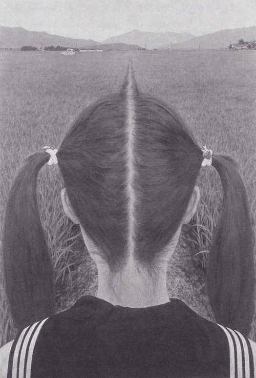 kruma:Makoto Aida, Azemichi (a Path Between the Fields), 1991