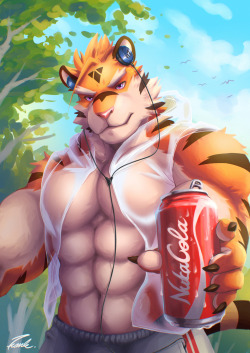 badtigerfrank:  Am I making you thirsty?