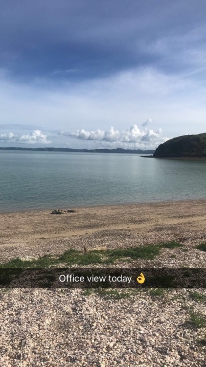 Actually making the most of this years summer. Ditched the office and beached it.