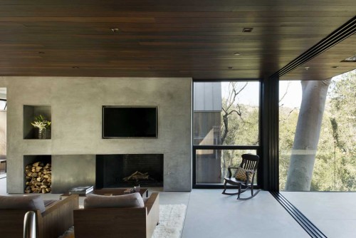 {Kind of similar to the previous post, but I think this interior relates more plainly to the landsca