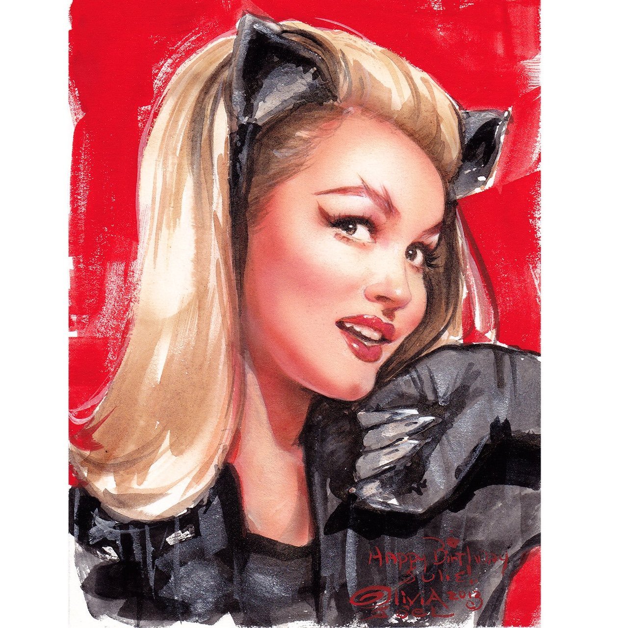 browsethestacks:  Catwoman by…  1) Esad Ribic 2) Otto Schmidt 3) Mahmud Asrar 4)