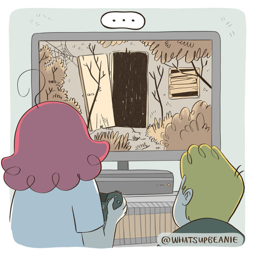 whatsupbeanie:Do you like scary games? I’ve never been good at them, but periodically I try so