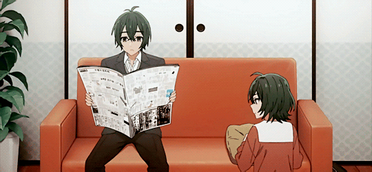 kuruisu:You’re always throwing your notes and textbooks at me, so I took a peek. The pages of your t