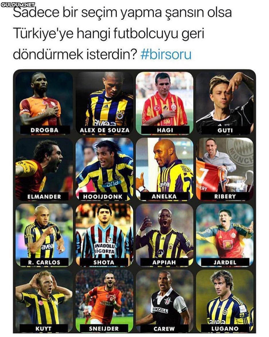 Sadece bir seçim yapma...