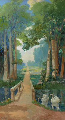 fleurdulys:  Country Path - Franz Strahalm 